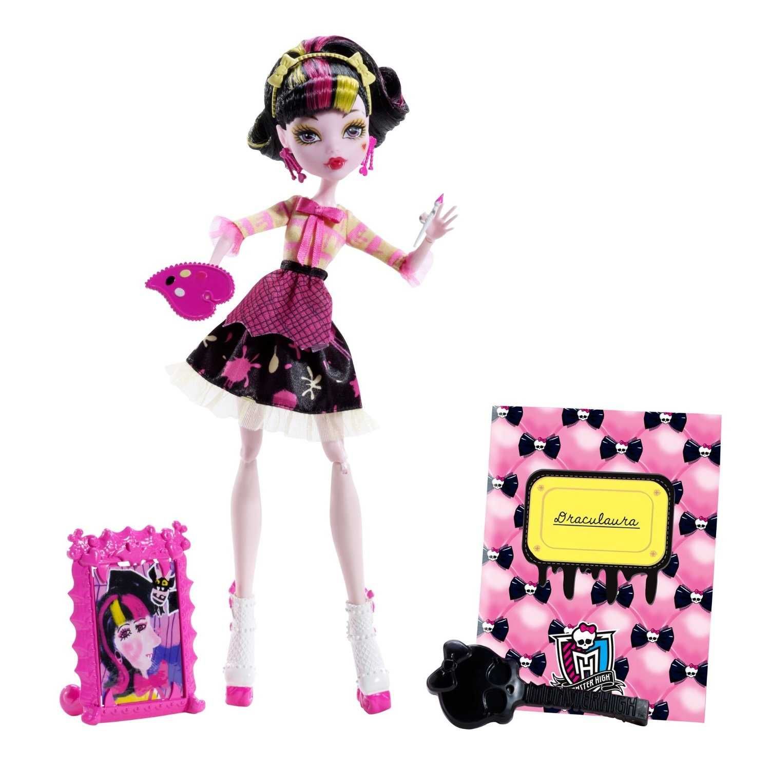 Draculaura Art Class кукла Monster High