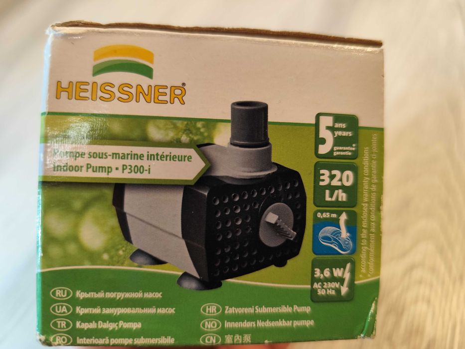 Pompa acvariu sau altele 320l/h 220V HEISSNER