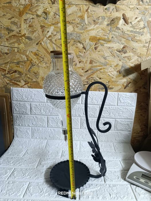 Винтидж кристален стъклен