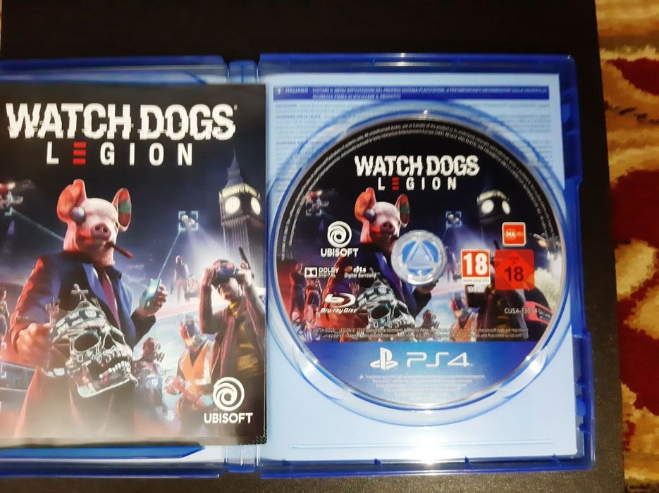 Watch dogs legion на PS4