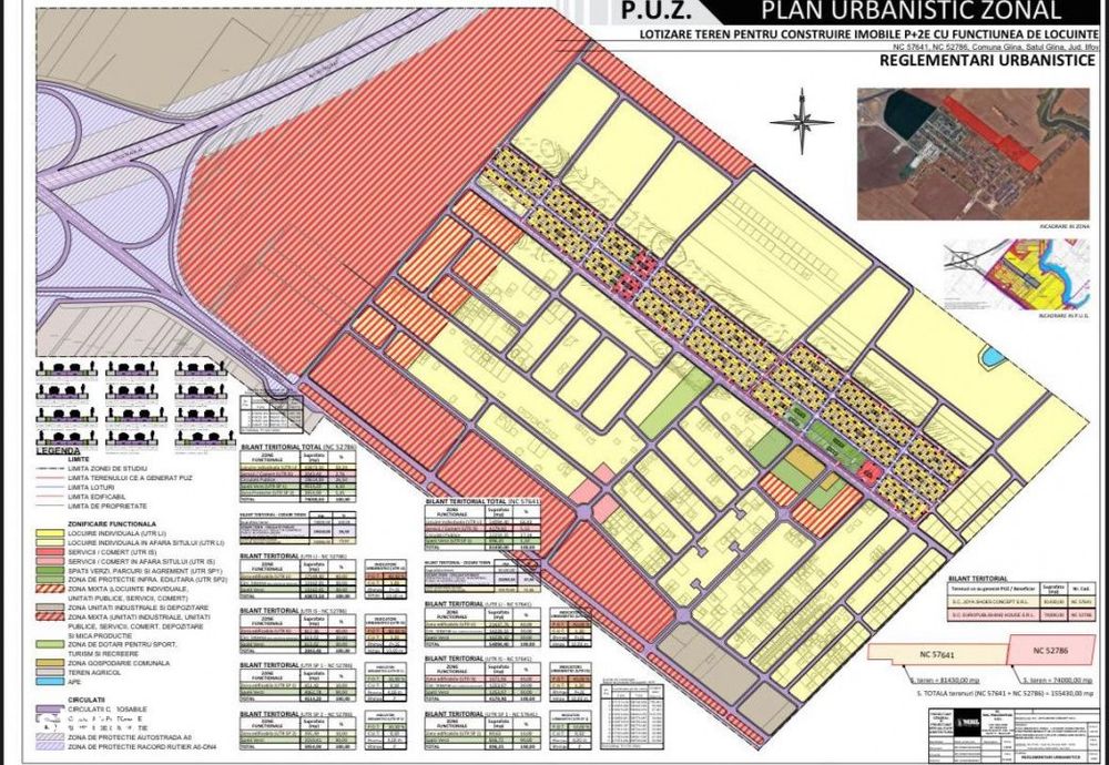 Teren de vanzare – 6.500 mp cu doua deschideri – Glina, Șoseaua O