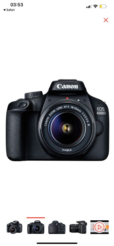 Продам Canon 4000d