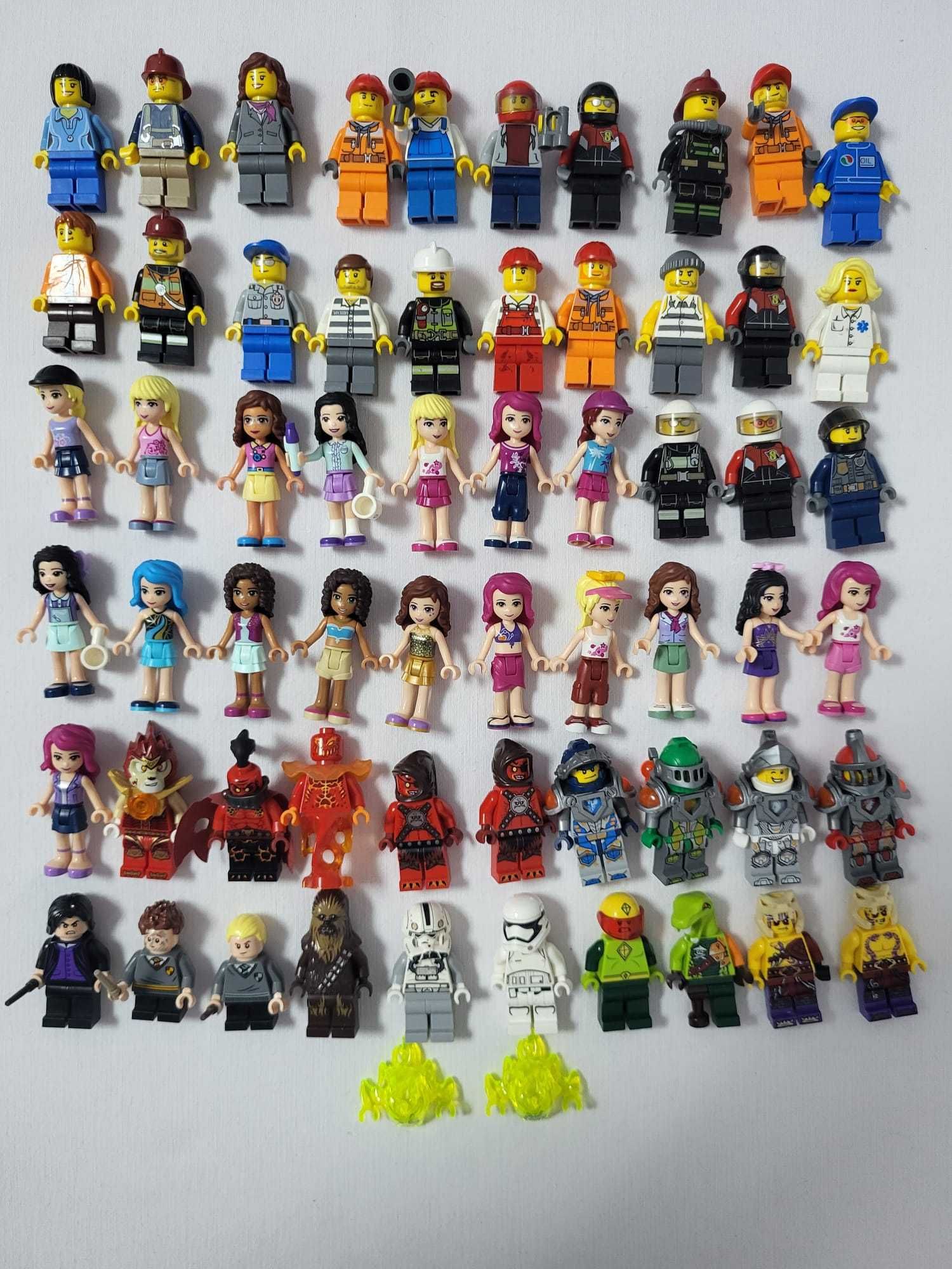 Figurine lego city, friends, star wars, nexo knights