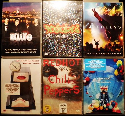 DVD-та - Kiss,Alice Cooper,Stray Cats,Jimi Hedrix,The Doors,Van Halen