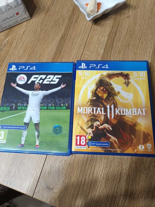 продавам Fc25 и Mortal 11 Mombat за Ps4