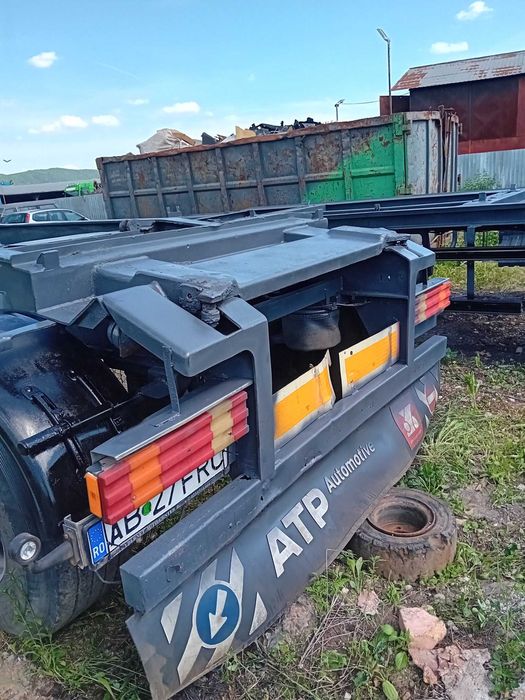 Remorca Huffermann  HSA18.70l cu abrollkiper