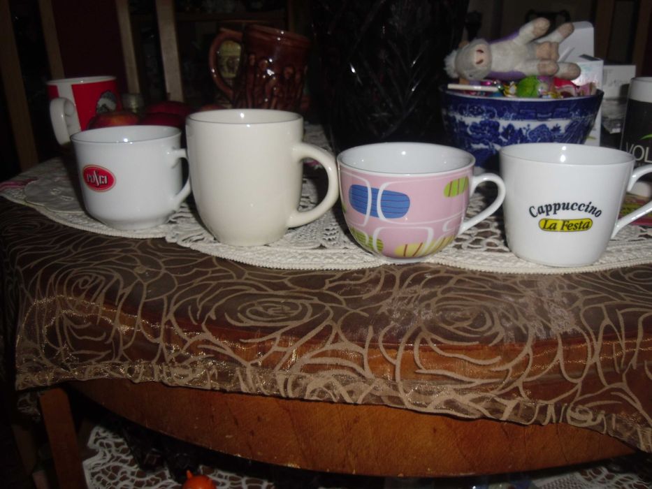 set pt cafea ,cesti cu logo