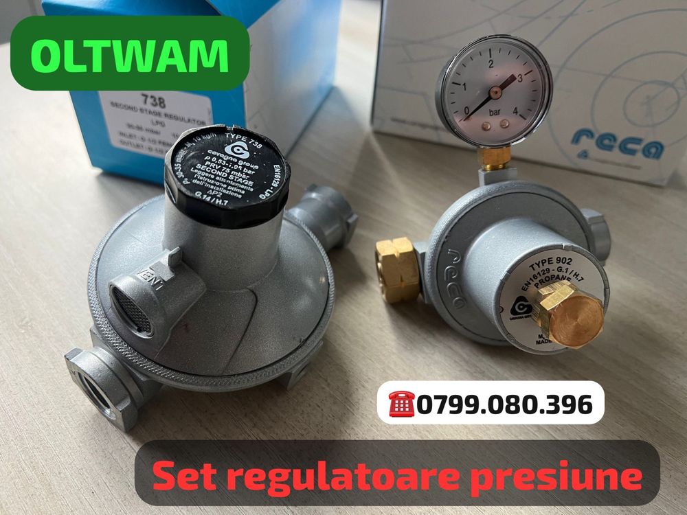 Kit regulatoare presiune GPL , fabricatie Italia