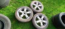 Продавам 3бр алуминиеви джанти AEZ 17” 5x112 8J