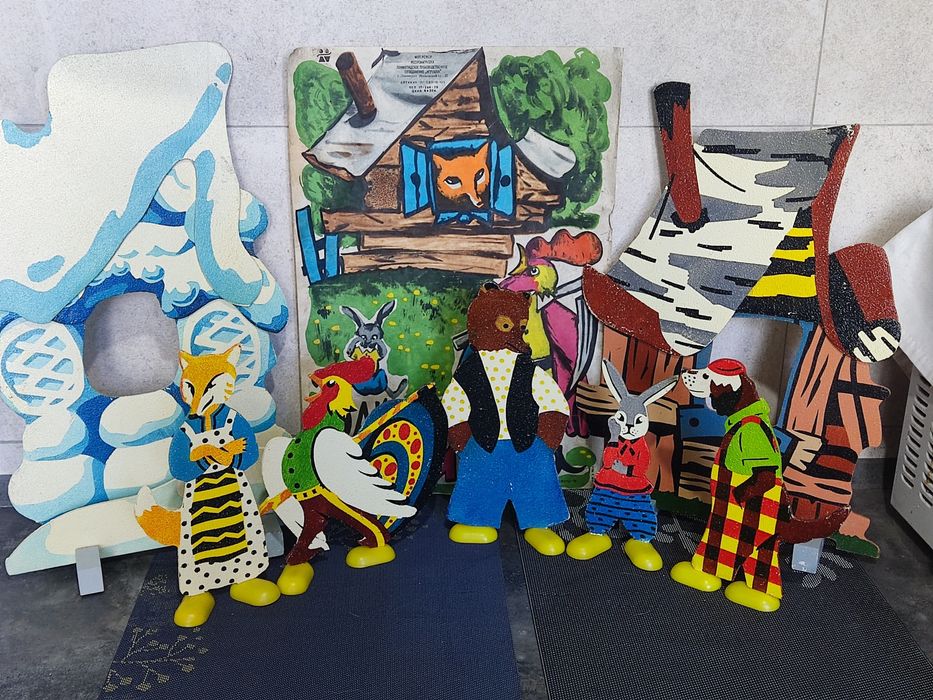 Настольный кукольный театр Зайкин дом.СССР