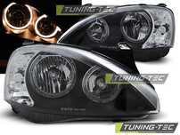 Far faruri Opel Corsa C Angel Eyes look negru NOU
