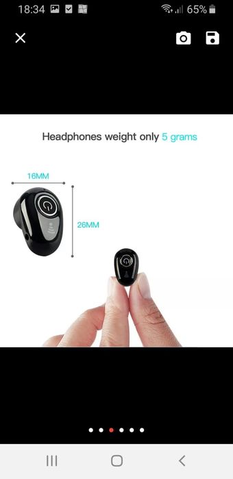 Casca Mini Bluetooth