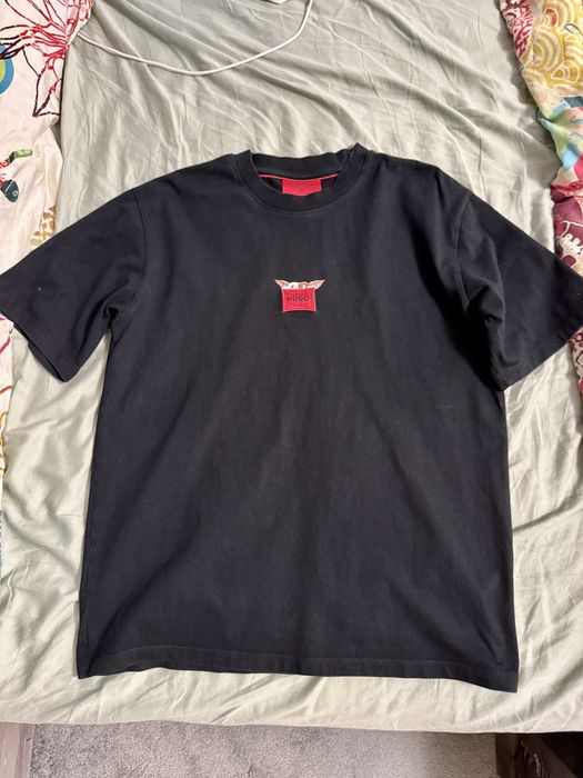 HUGO Boss Gremlins тениска - черна