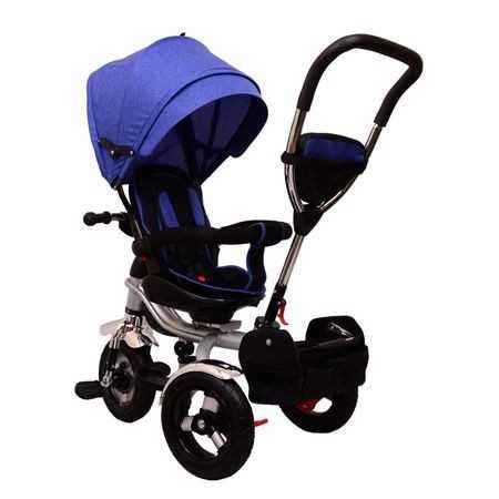 Tricicleta pentru copii Lux Trike cu scaun rotativ roti gonflabile
