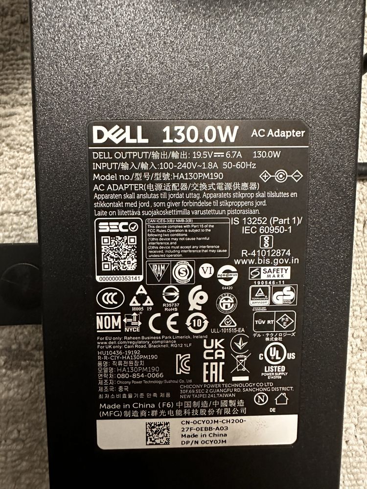 Docking station Dell WD19S