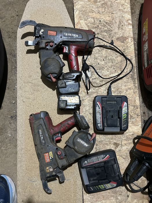 Pistol de legat sarma max rebar 411T!!