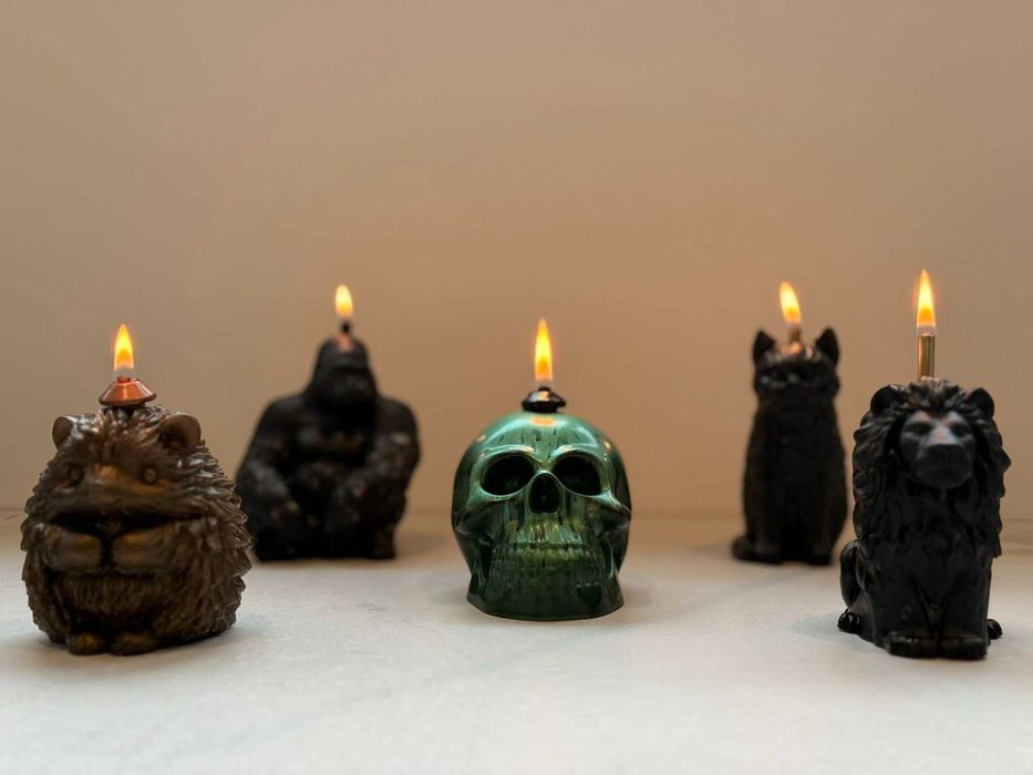 Луксозна вечна свещ от епоксидна смола