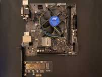 Placa de baza ASRock H310CM-DVS+ cpu Intel Core i5 9500T 2.3ghz