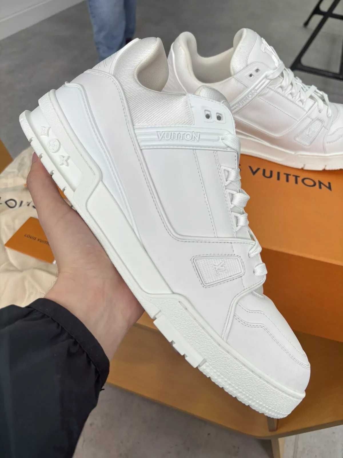 Louis Vuitton trainers white