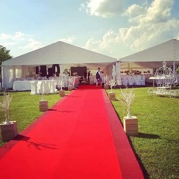 Vand cort de nunta evenimente profesional din aluminiu 52 euro/mp