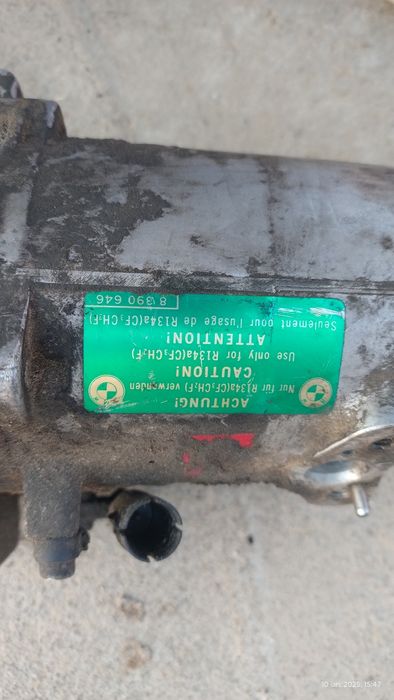 Set arcuri spate, compresor ac BMW e46.