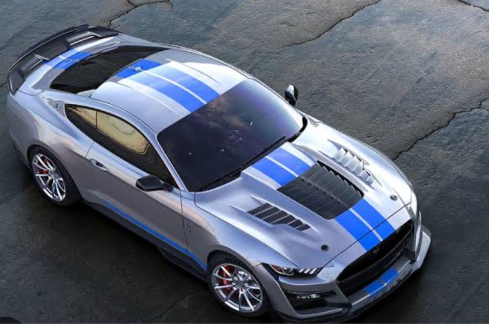 Ford mustang Алуминиев капак GT500 KR style