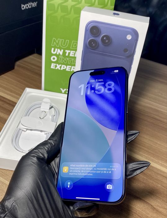 Iphone 17 Pro Max | 100% Baterie | Neactivat