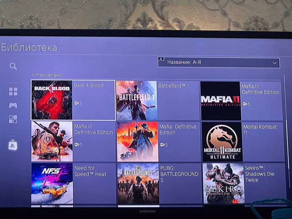 Playstation 4 pro / PS4 pro с купленными официально играми