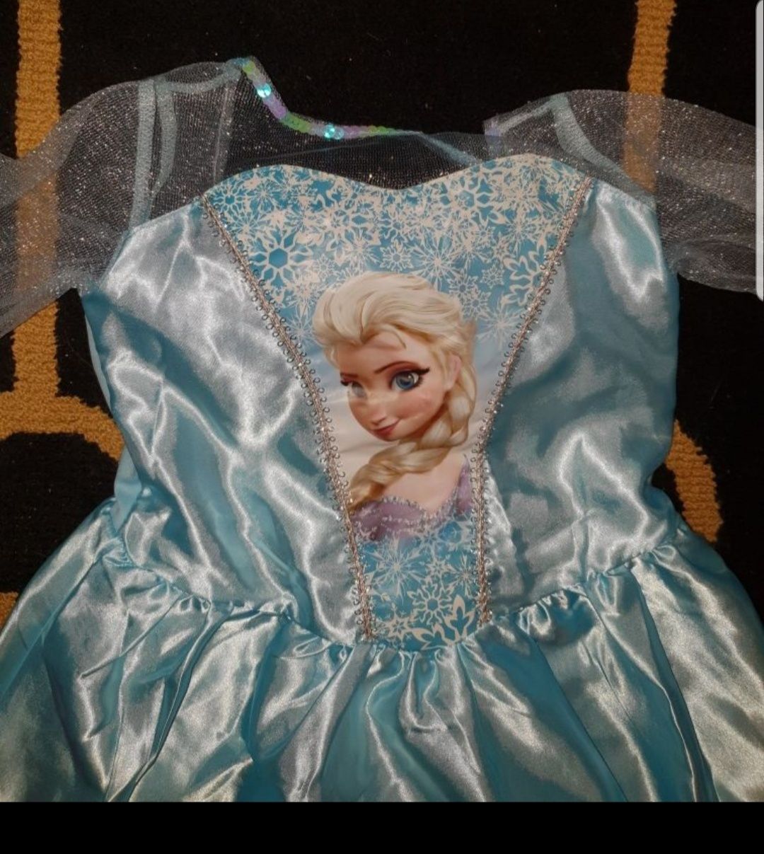 Rochie elsa disney frozen jucarii jocuri copii rochite fete 5, 6,7 ani