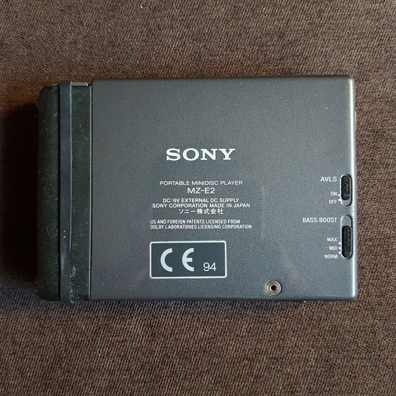 Vand Sony MZ-E2 Minidisc Player