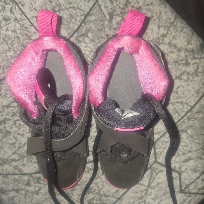 Nike Air Jordan 8.0 Retro GS 'Desert Pink', номер 28