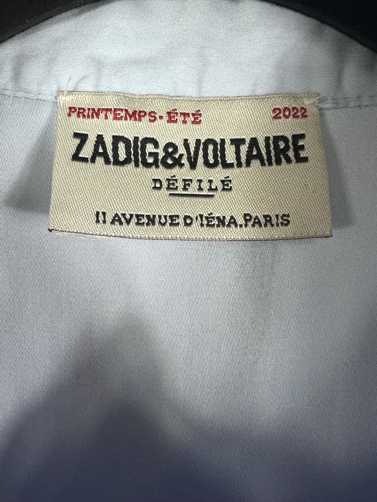 Zadig & Voltare дамска риза светло синя