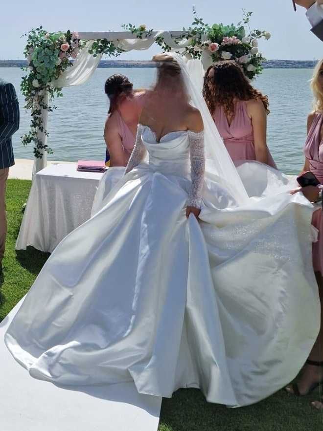 Rochie Mireasa Sirena 2 piese Senzationala