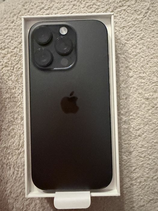 Iphone 16 pro black IN GARANTIE