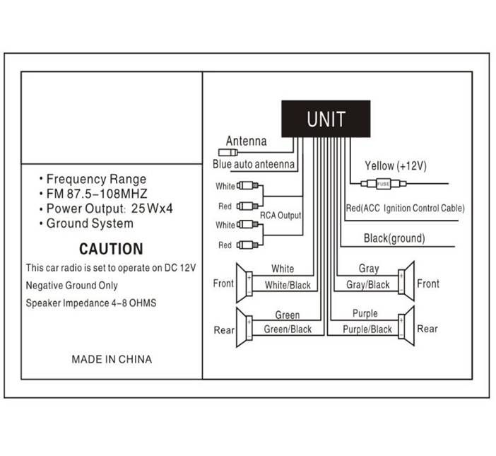 Автомобилен радио MP3 плеър 3012BT, AUX, FM, SD, USB, BLT 4x50W 12V