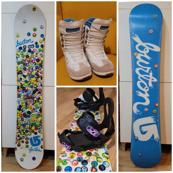 Placa snowboard Burton 149 + legături Burton + boots ADIDAS 40
