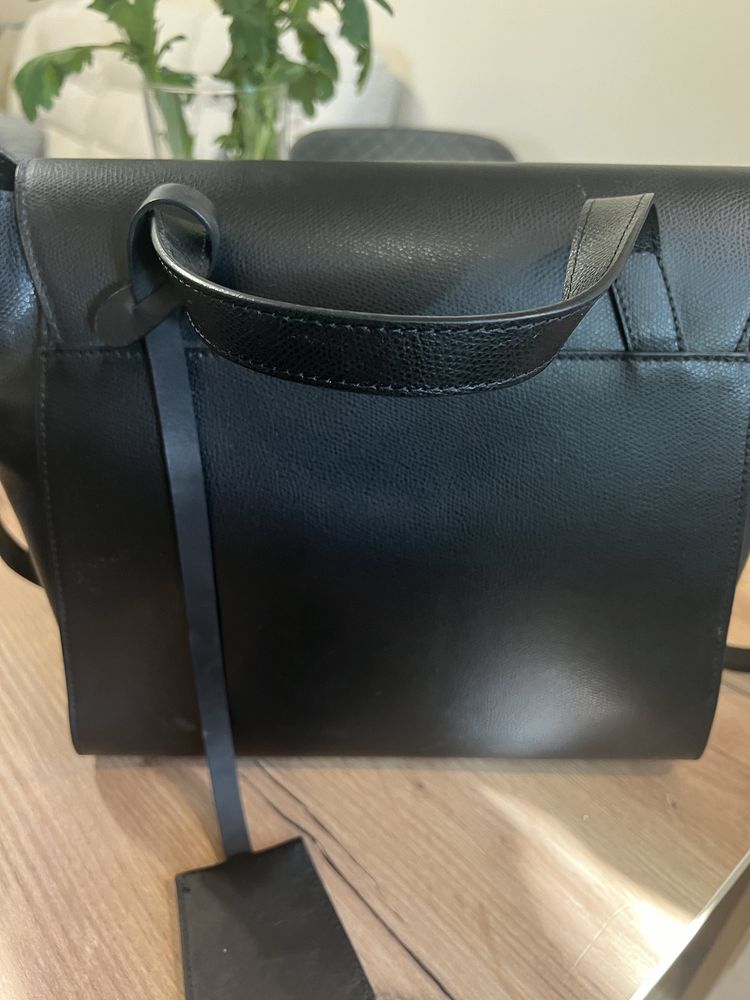 Дамска чанта Manila Grace black tote bag B105lumd500