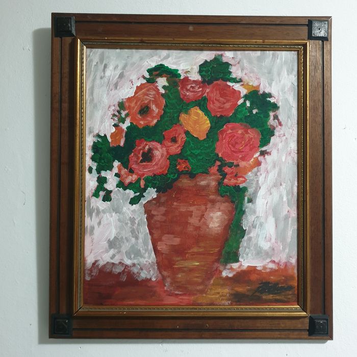 Tablou pictură pe carton