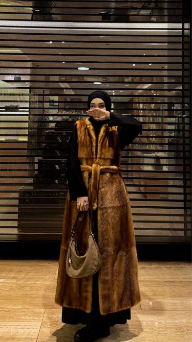 Норковая жилетка