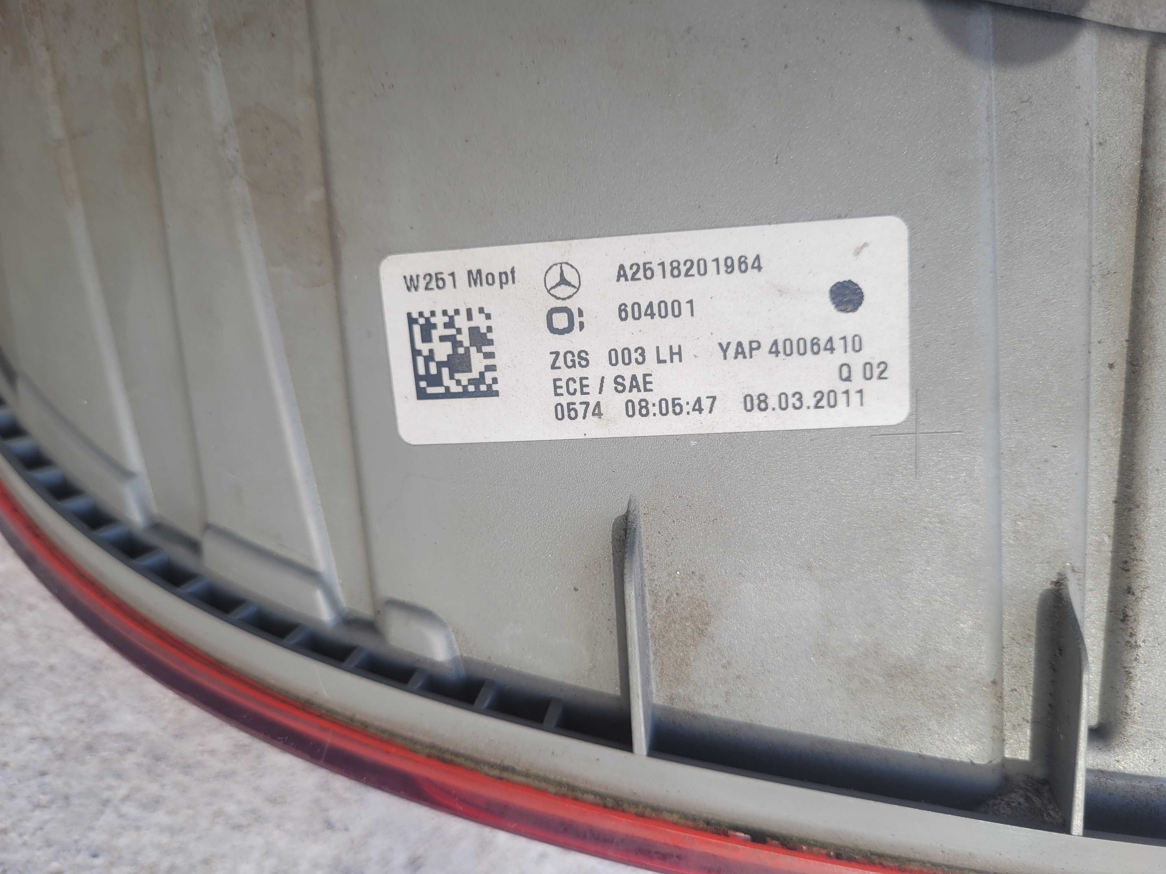 Mercedes R w251 Facelift LED Stop,Мерцедес Р класа Стор