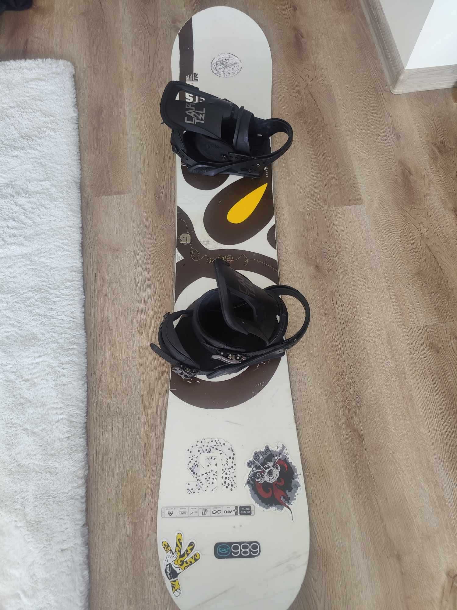 Burton Custom 154 (Camber) + Burton Cartel Reflex (size M 41-43)