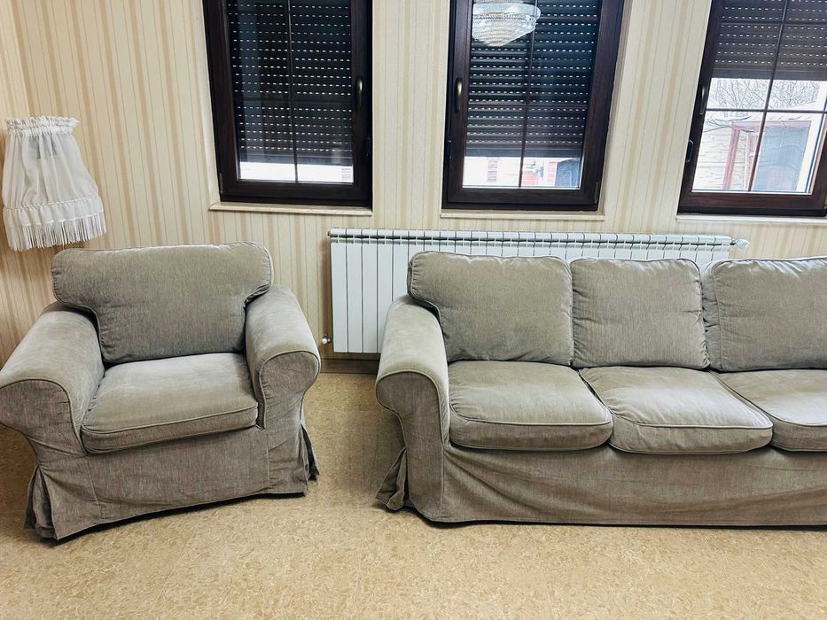 Canapea cu fotoliu ikea