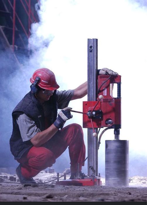 Алмазное бурение сверление бетона