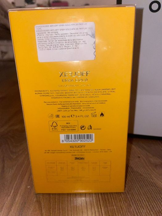 Parfum Xerjoff Erba Gold