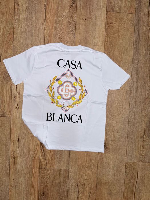 Tricou casa Blanca bumbac 2024