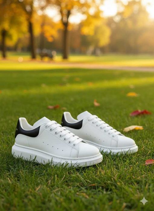 Adidasi Alexander Mc Q u e e n Alb - Adidasi Unisex