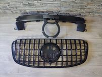 Grila Mercedes GLS X167 facelift (2023+) GTR panamericana Negru Lucios
