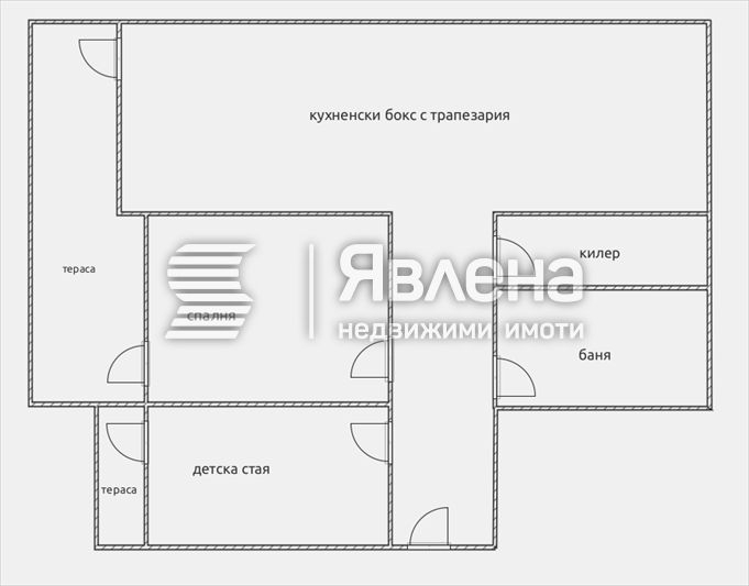 Явлена Изток предлага луксозен тристаен