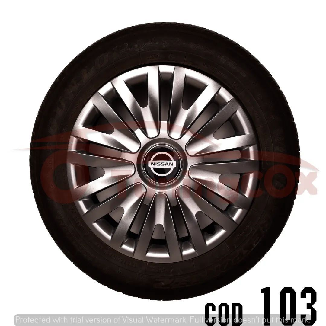 Capace roti NISSAN r13  la set de 4 buc ,Capace janata aliaj