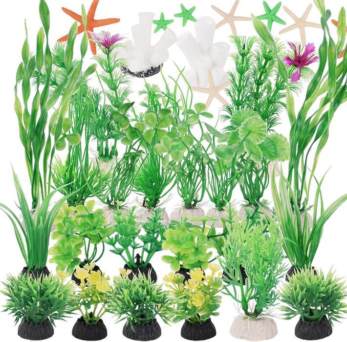 Set de plante de acvariu 24 bucati pret 25 lei setul